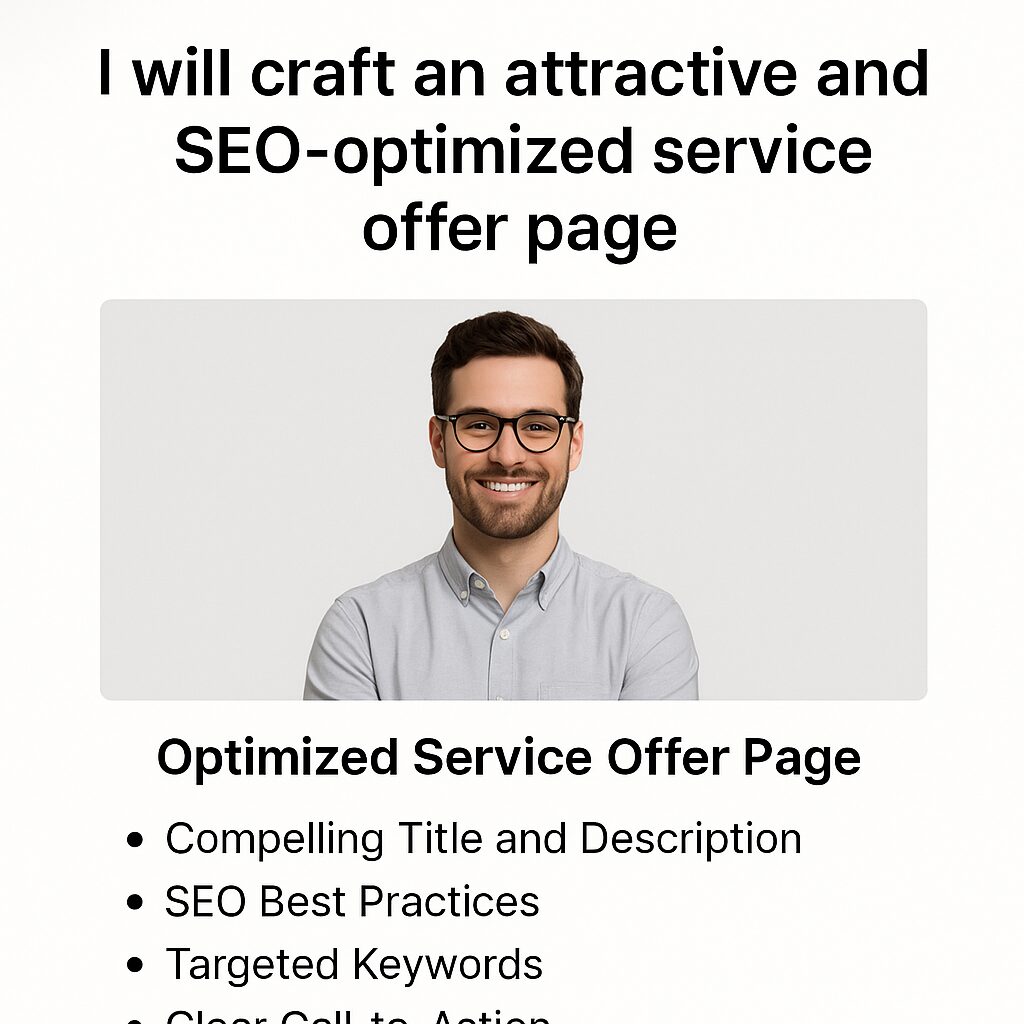 Exemple de visuel attractif pour une offre ComeUp optimisée pour le SEO