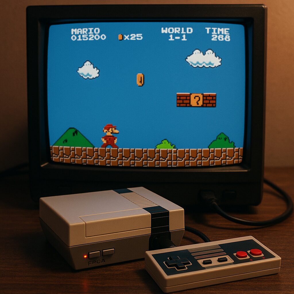 Installation d’une console rétro sur FPGA comparée à une émulation logicielle