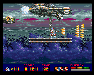 Turrican 3 sur Amiga 500
