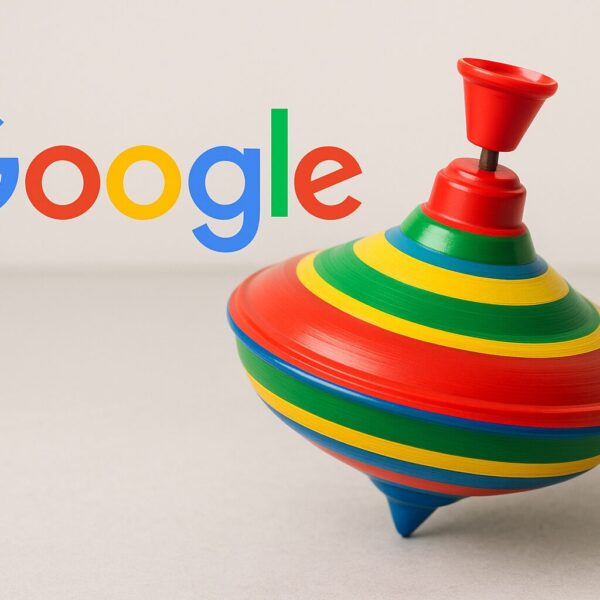 Toupie Google, easter egg mix tradition/modernité