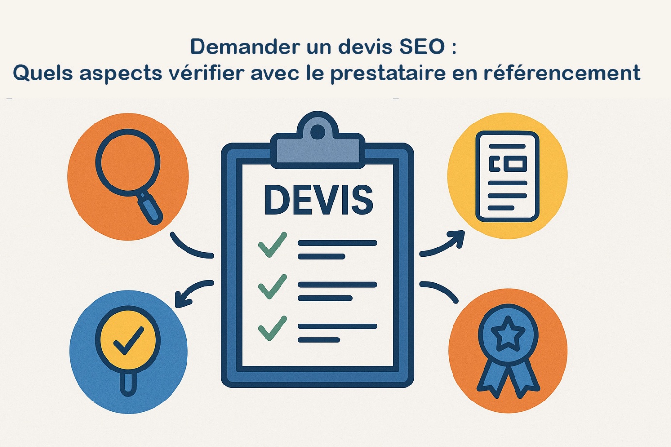 Demander un devis SEO : Quels points vérifier chez le prestataire ?